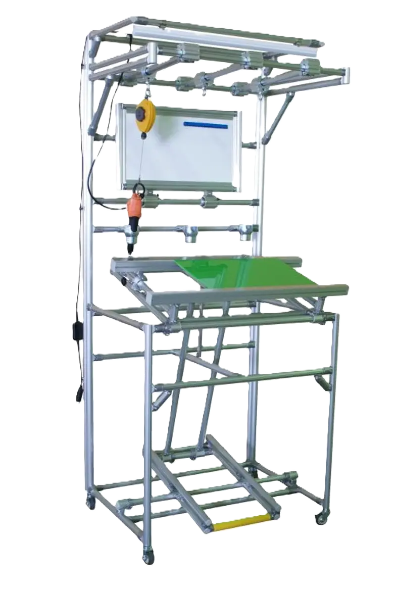 Aluminium Work Station by our Aluminium Pipe Racking System